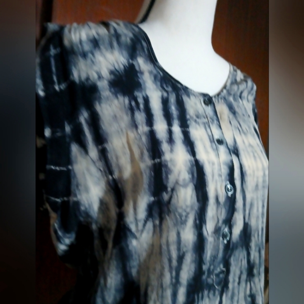 Ulla Johnson Silk Tie-dyed Tank Top size 4